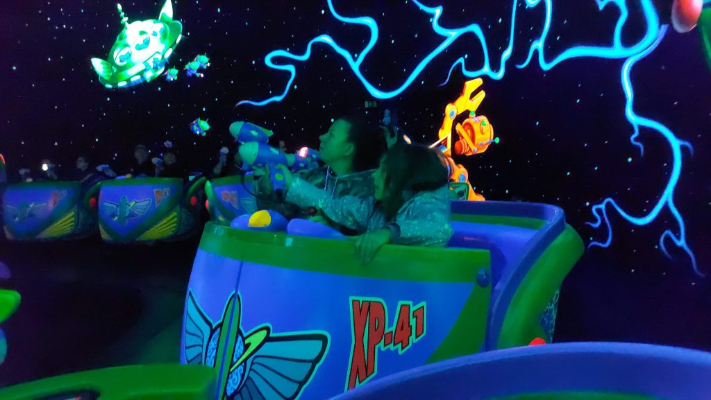 Buzz Lightyear Blast ride