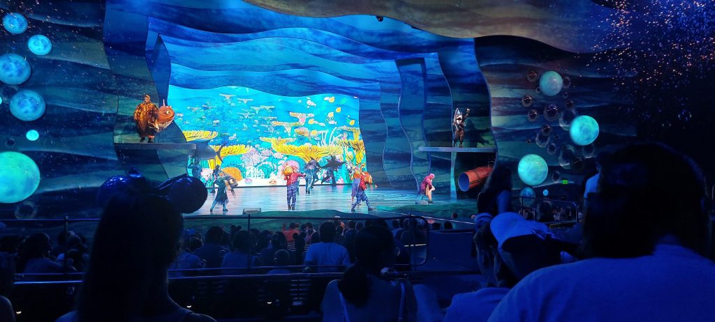 A scene from Finding Nemo